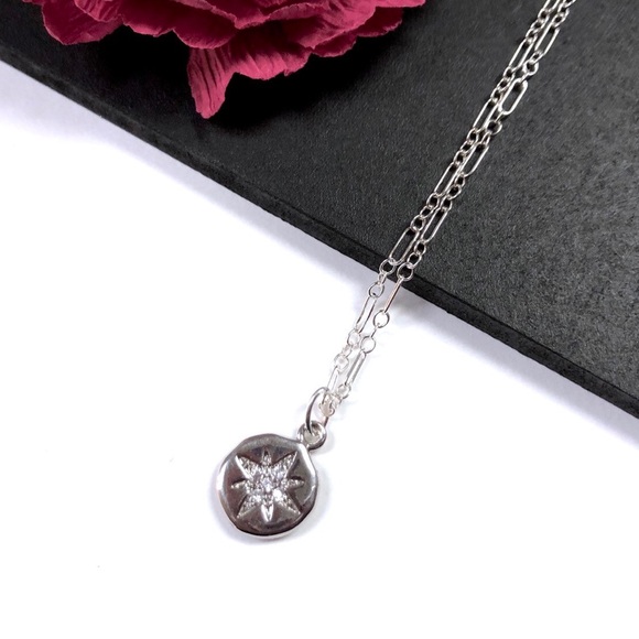 Star Necklace, Celestial, North Star, Polaris - Picture 5 of 10